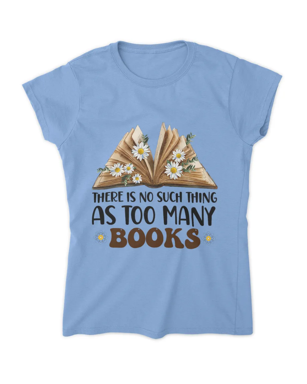 Womens There Is No Such Thing As Too Many Books Funny Librarian