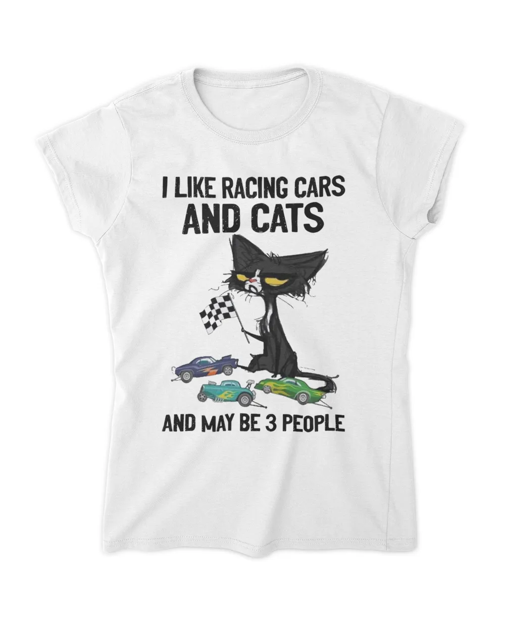 Racing Cat I Like Racing Cars And Cats