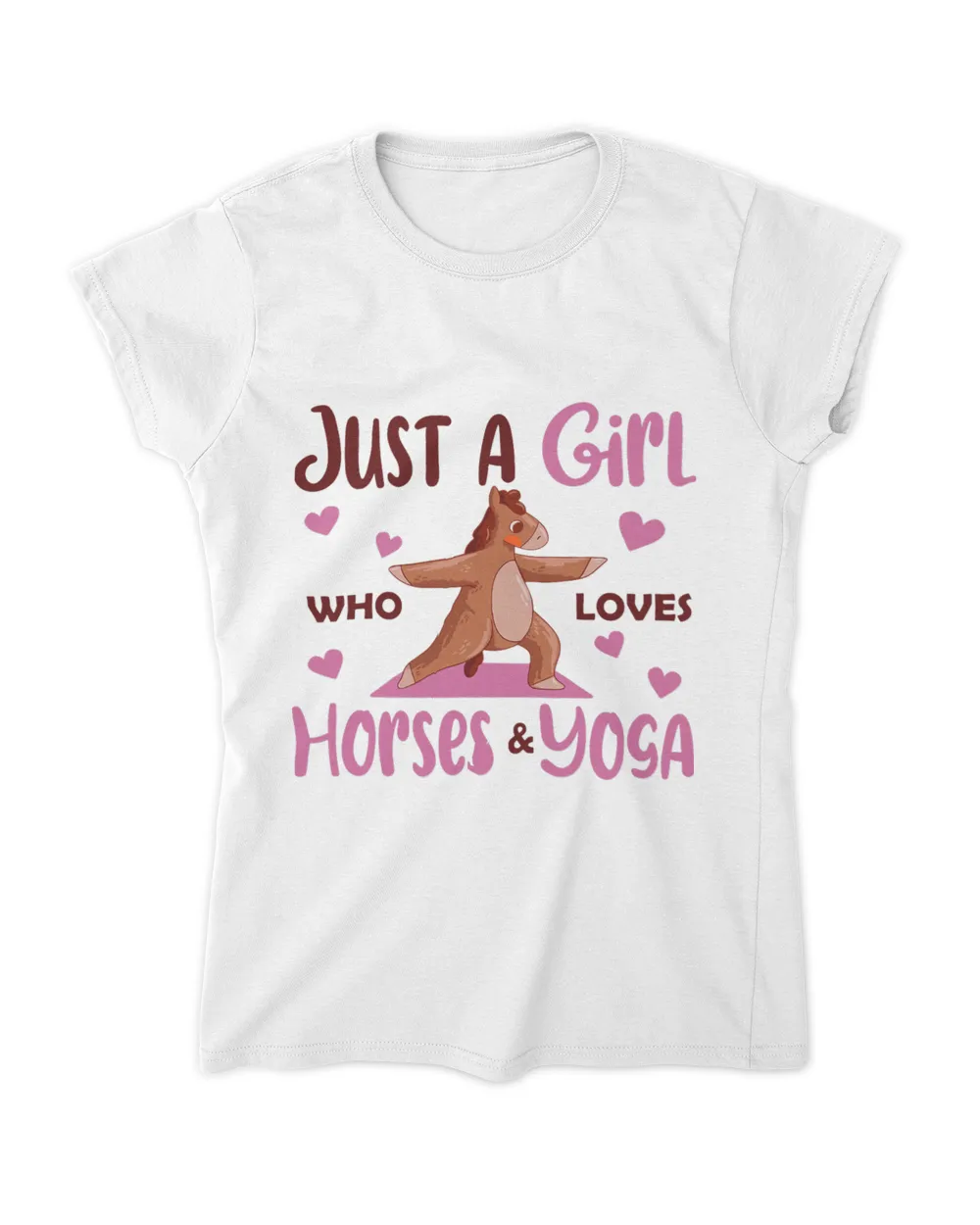 Horse Hatha Yoga Horses Funny Meditation Namaste 21