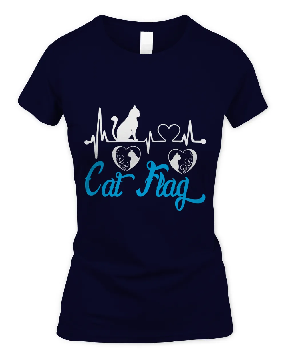 Love Cat T-Shirt, Hoodie, Tank top With Funny Quotes (19) Women's Standard T-Shirt navy s