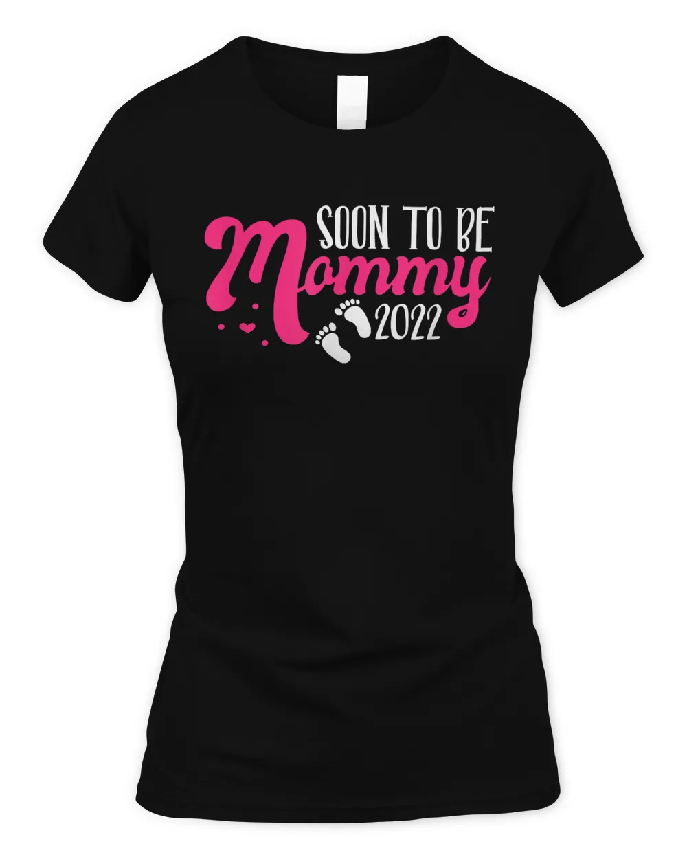 Pregnancy Baby Announcement Soon To Be Mommy Est 2022 T-Shirt