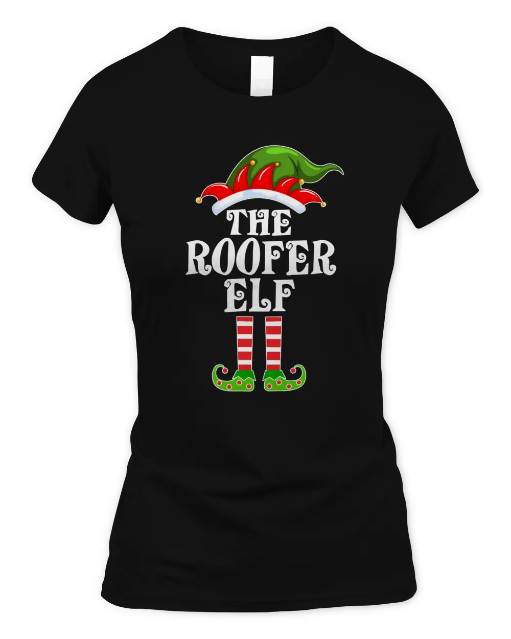 Roofer Elf Matching Family Group Christmas Party Pajama