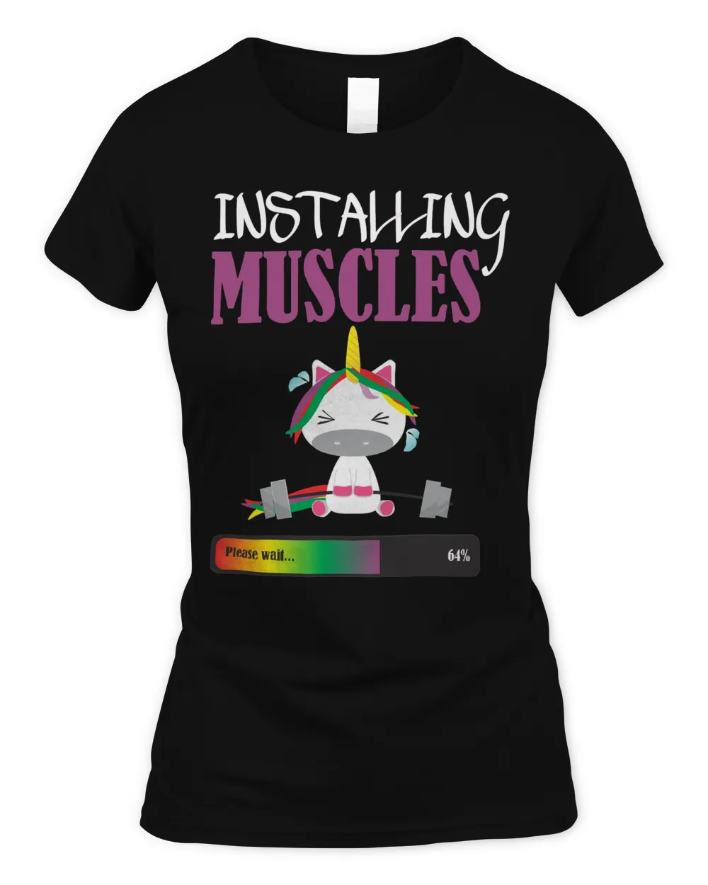 Unicorn Pony Installing Muscles Funny unicorn gym 8 Magical Ponies