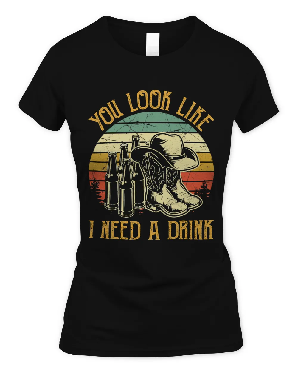 You Look Like I Need A Drink Tshirt Beer Lover Country Music