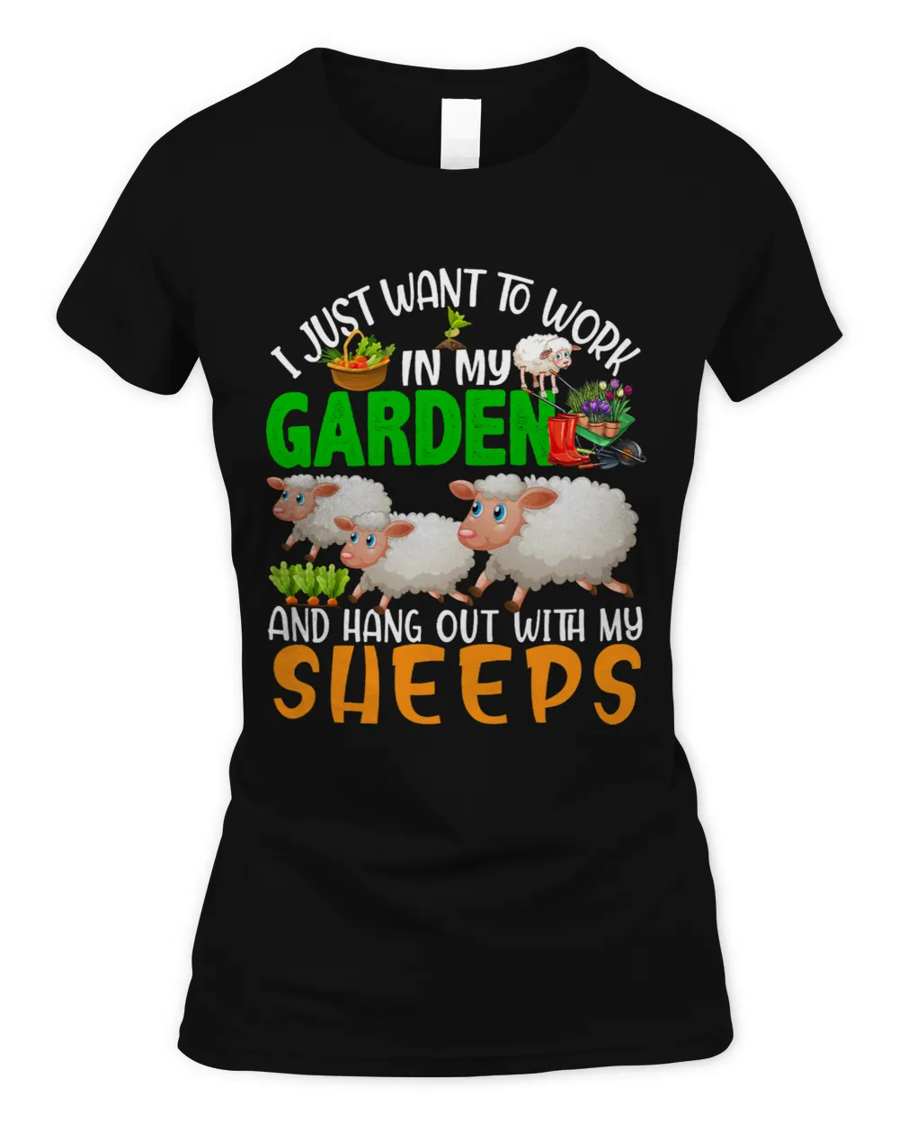 Sheep Lover Work And Hang Out With Sheeps Gardening Sheep Farm Farmer