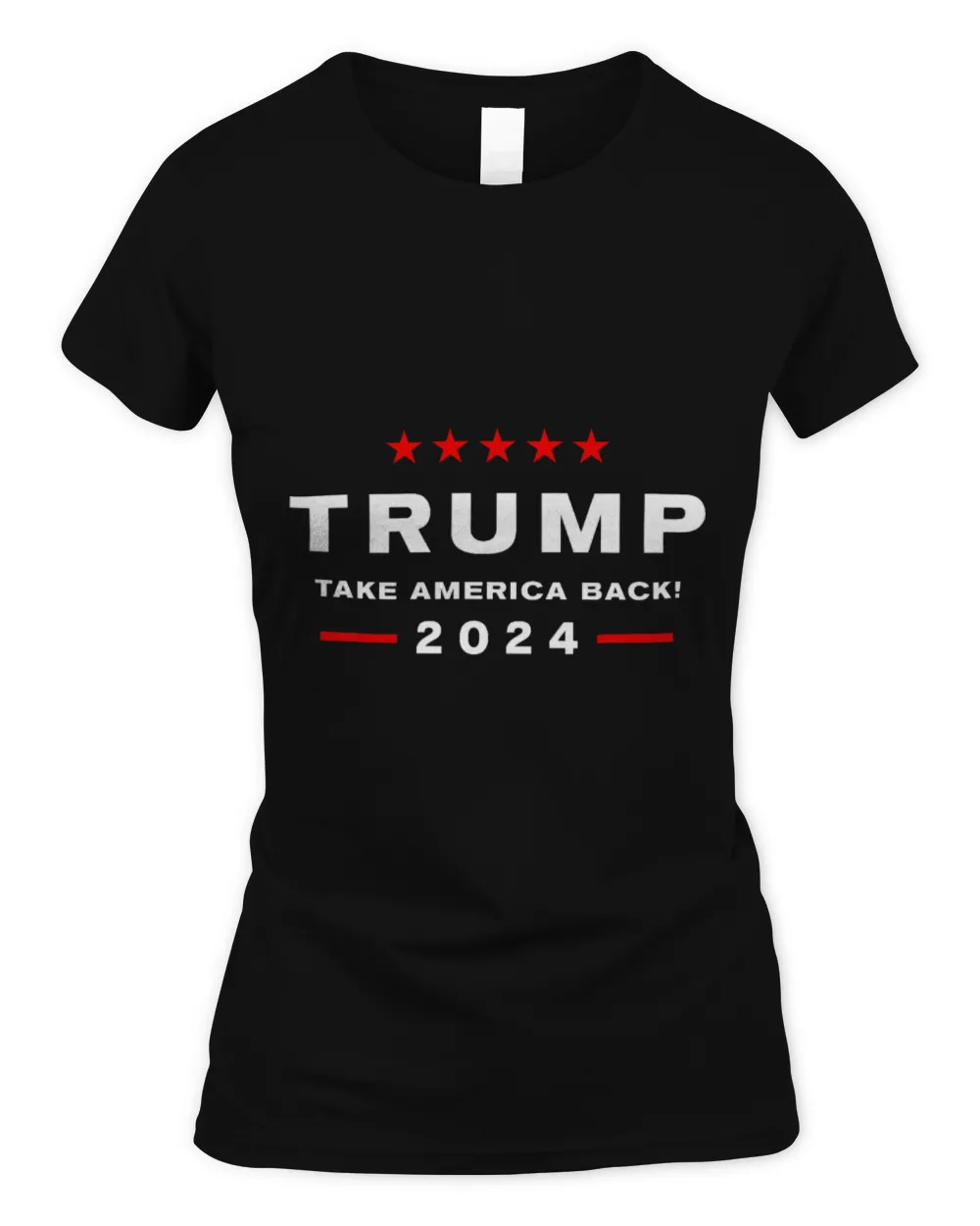 SH277 Donald Trump 2024 Take America Back Election - The Return T-Shirt Women's Standard T-Shirt black s