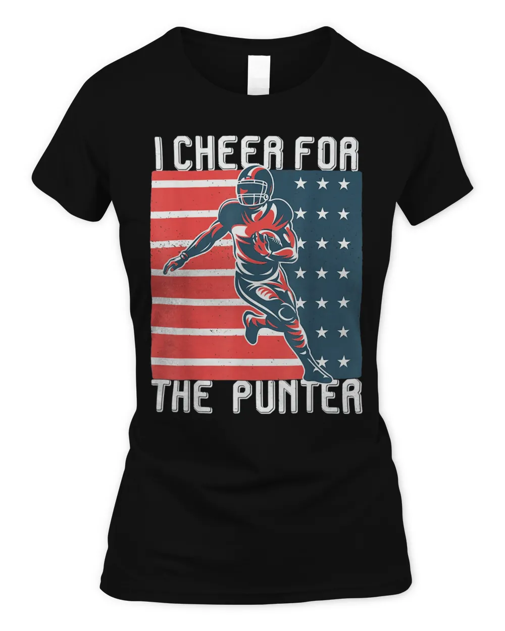 I cheer For The Punter Us Flag Shirt