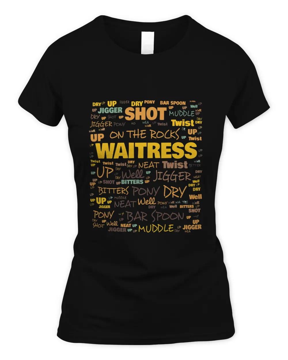 Waitress Terminology  Commonly Used Waitress Terms T-Shirt