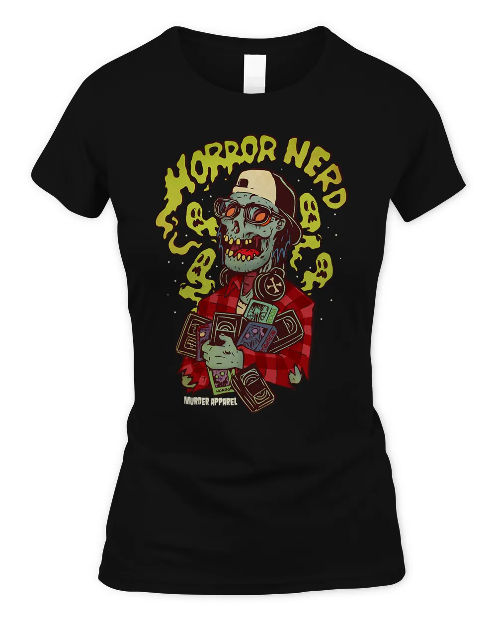 Horror Nerd Zombie Retro 90s68