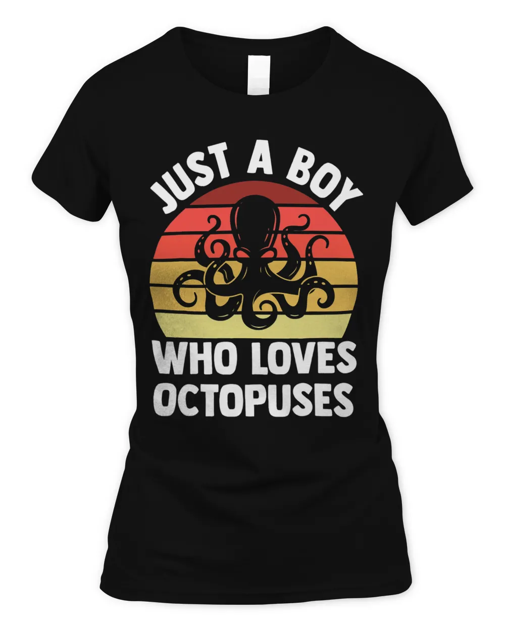 Funny Mollusca Expert Aquatic Life Lover Cephalopod Octopus1 Women's Standard T-Shirt black s