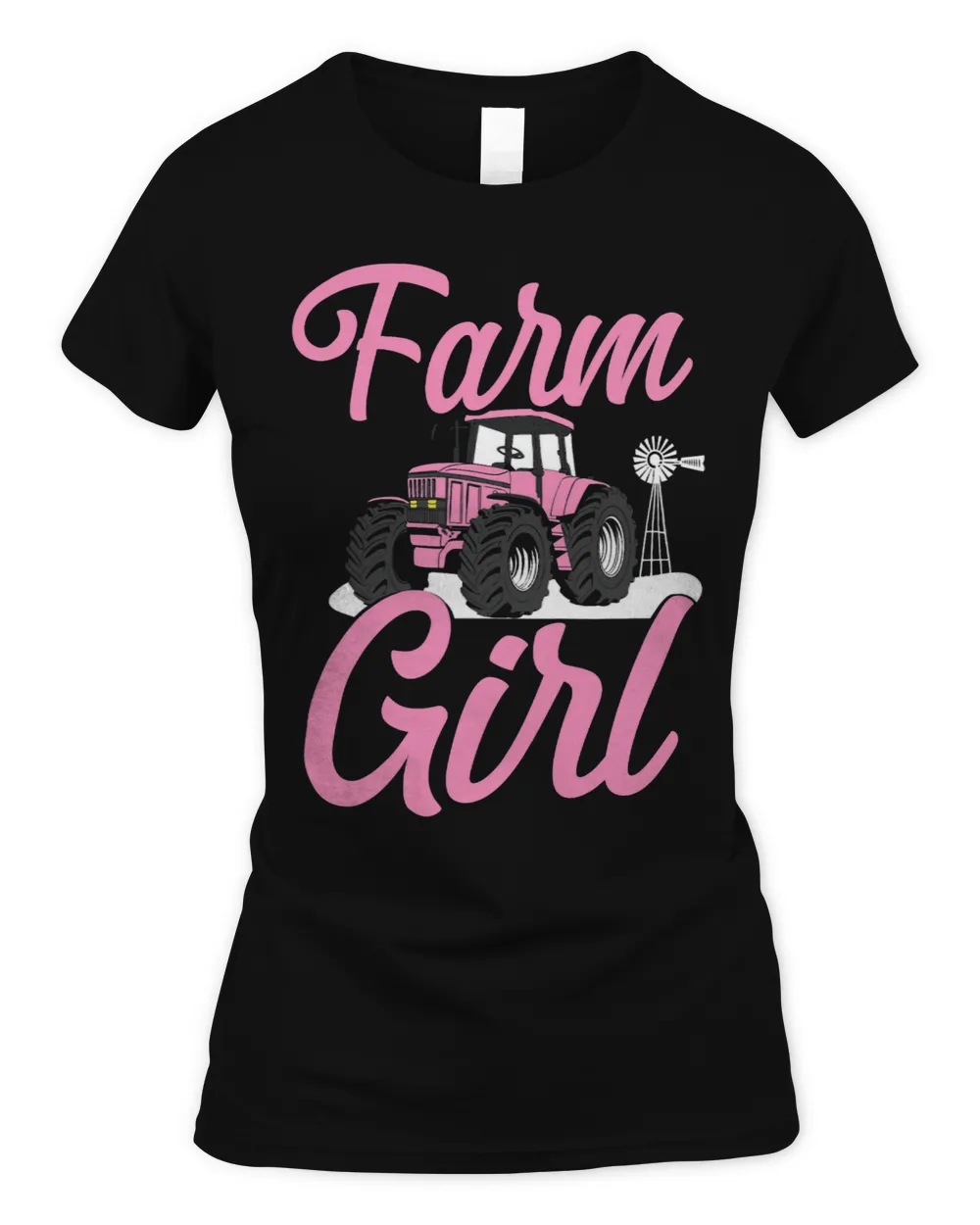 Farming Farmer Girl Tractor Farm Girl