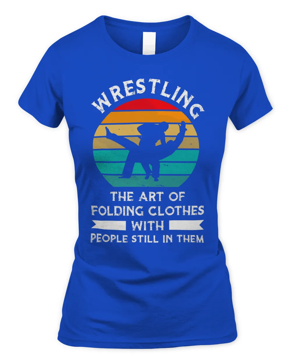 Wrestling the art of folding clothes Wrestling