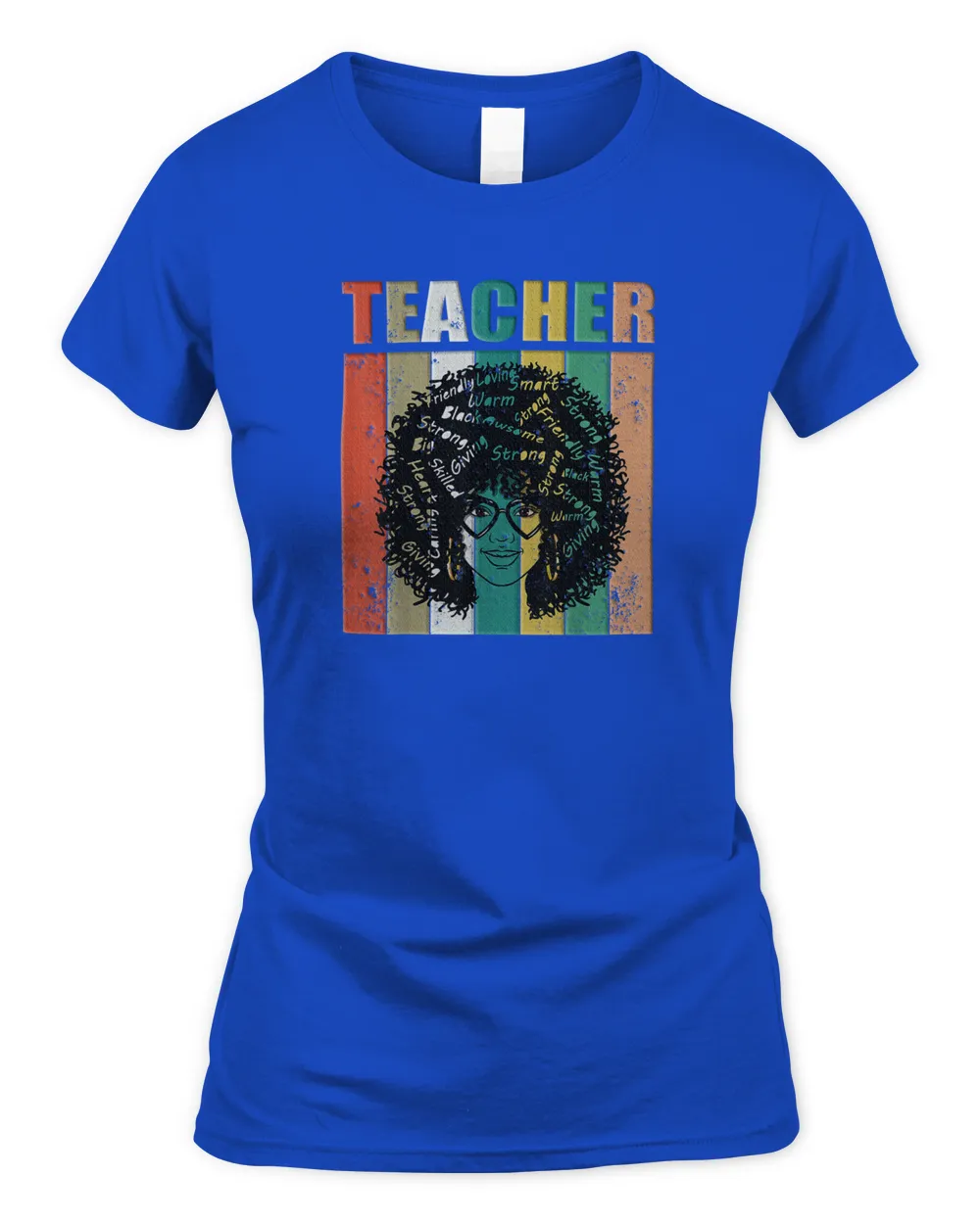 Black History Month Shirt Black Teacher Strong Giving Women