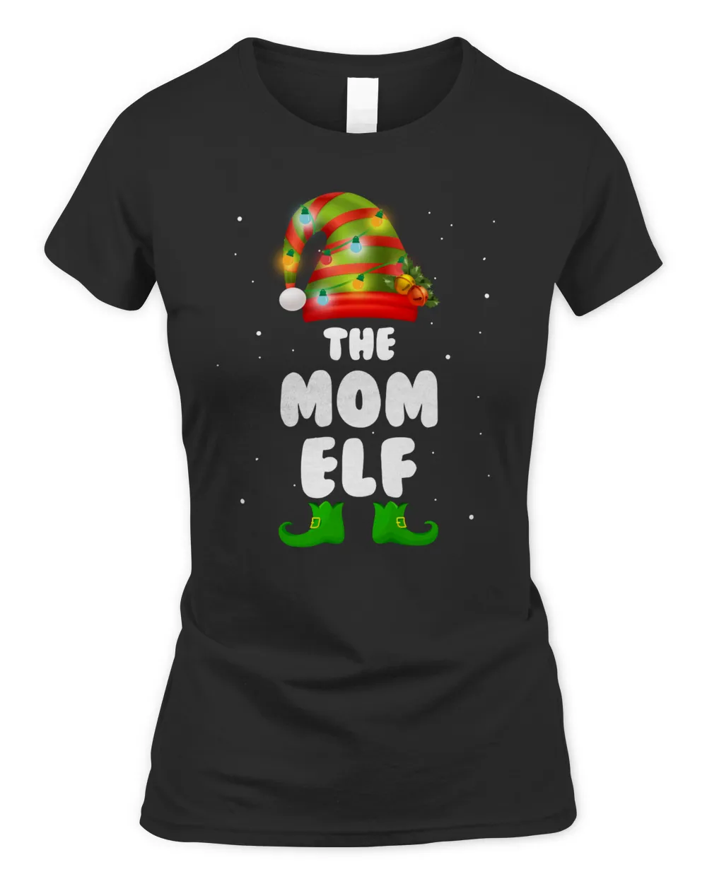Mom Gifts Matching Family Funny The Mom ELF Christmas PJS Group