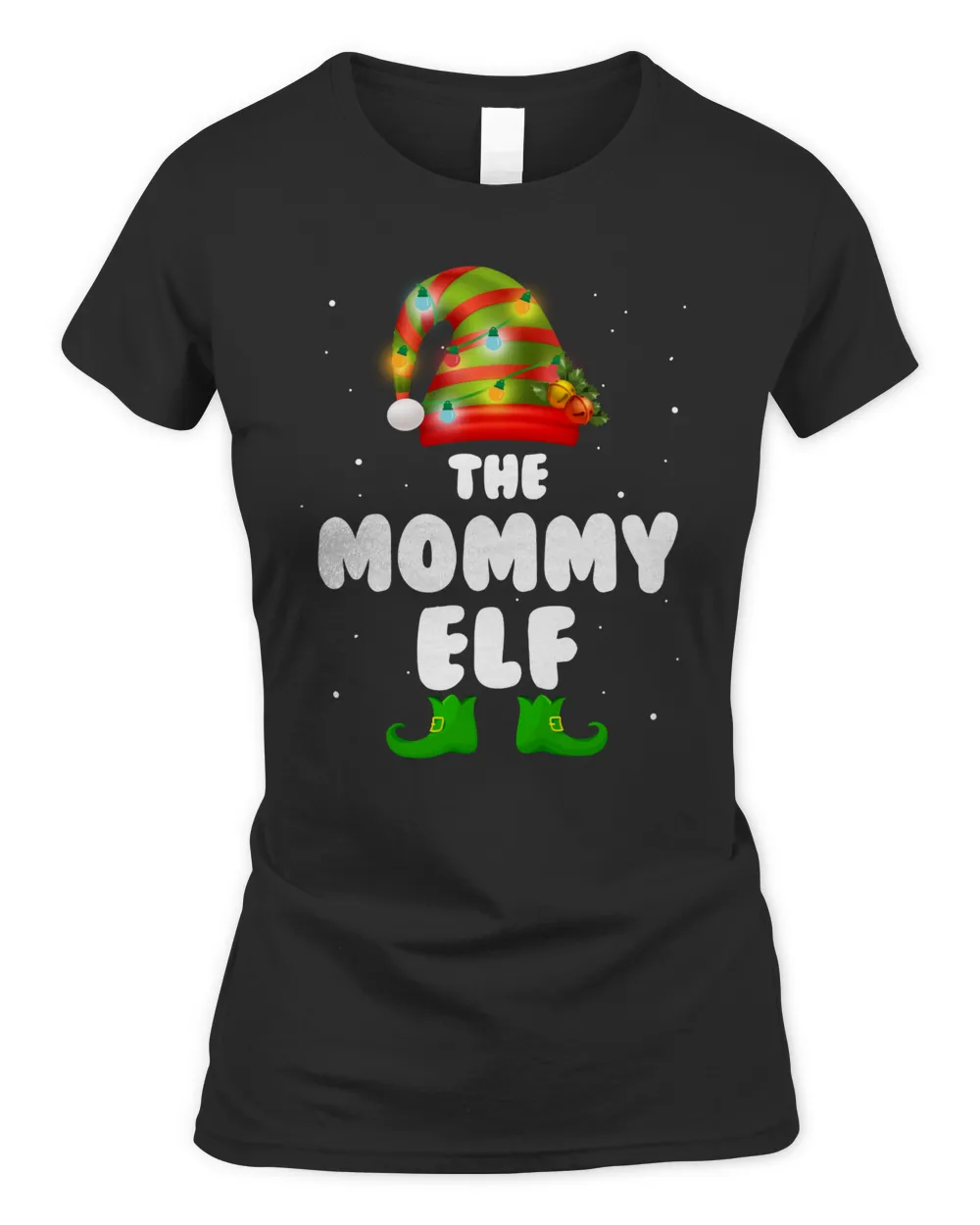 Mommy Gifts Matching Family Funny The Mommy ELF Christmas PJS Group