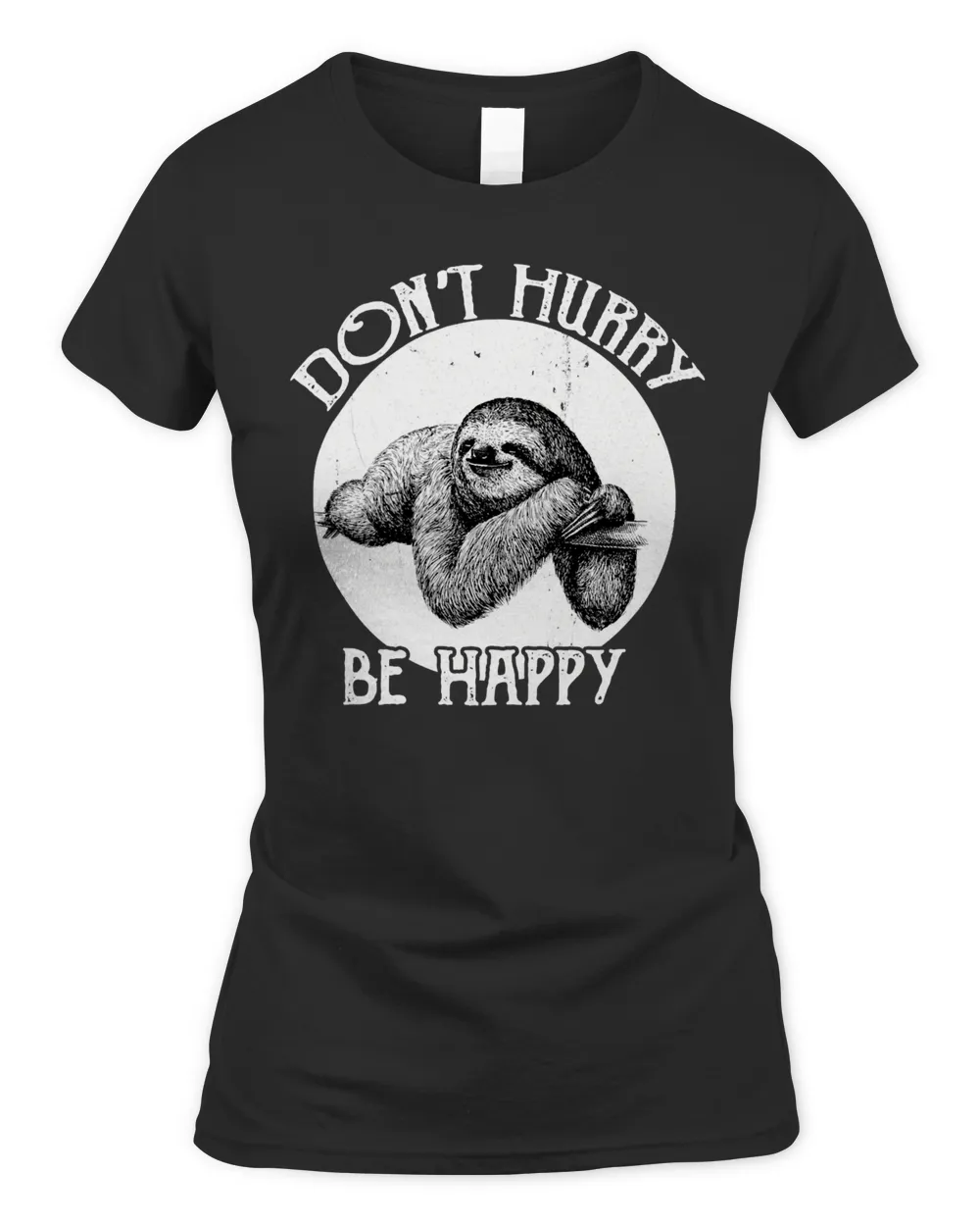 Sloth Vintage PunDont Hurry Be Happy Sloth43 sloths