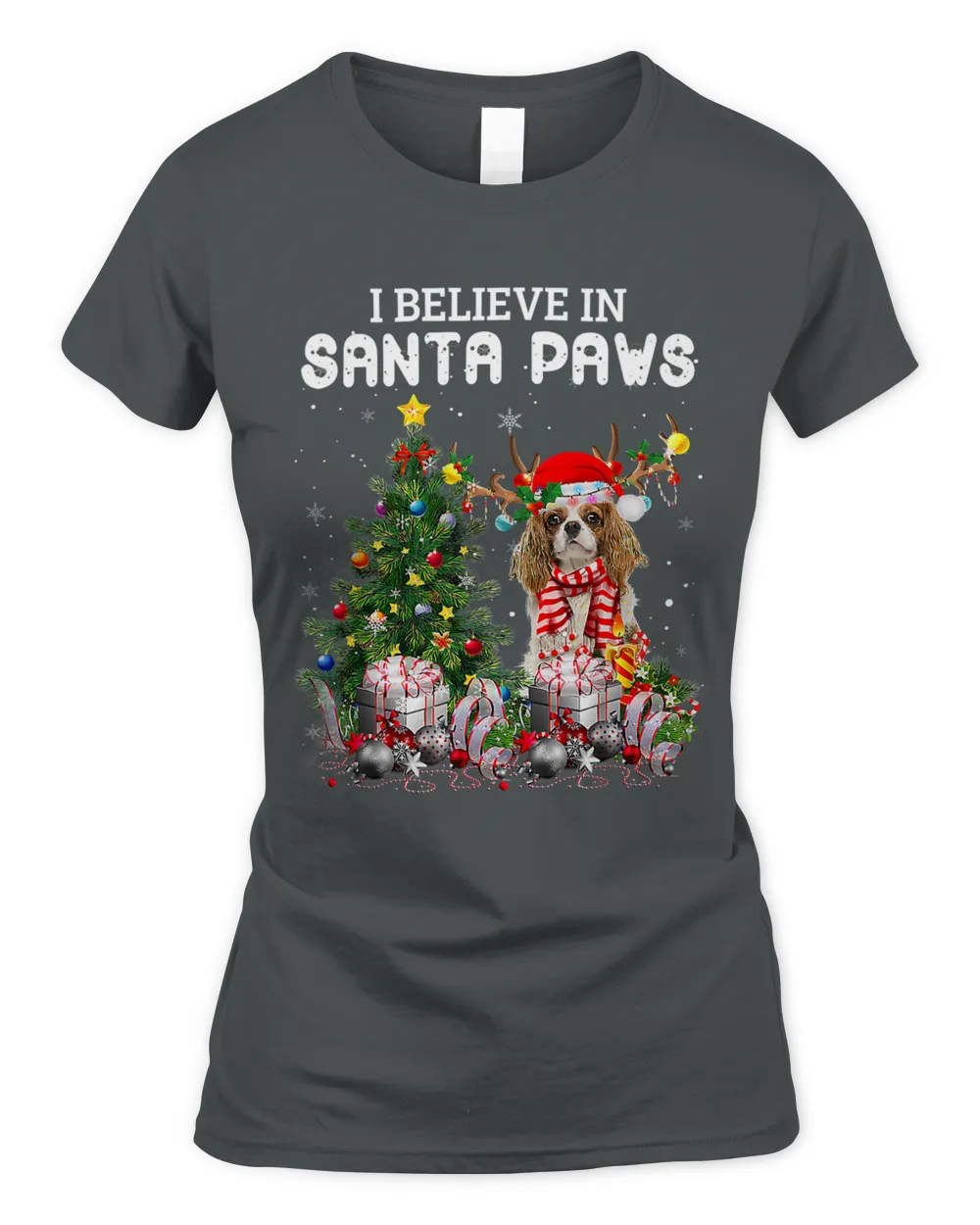 Funny Cocker Spaniel Dog Christmas Tree Christmas Pajama 76