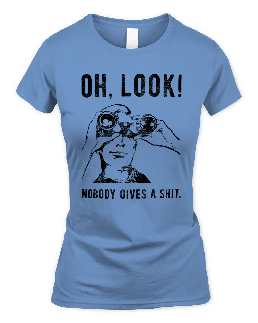 Funny Mens Shirt, Sarcastic Shirt For Men, Novelty Shirts, Funny Saying Shirts, Offensive Shirt, Oh Look Nobody Gives A Shit