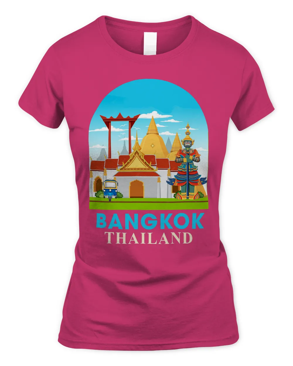 Bangkok Travel Poster Thailand Traveling Bangkok Souvenir