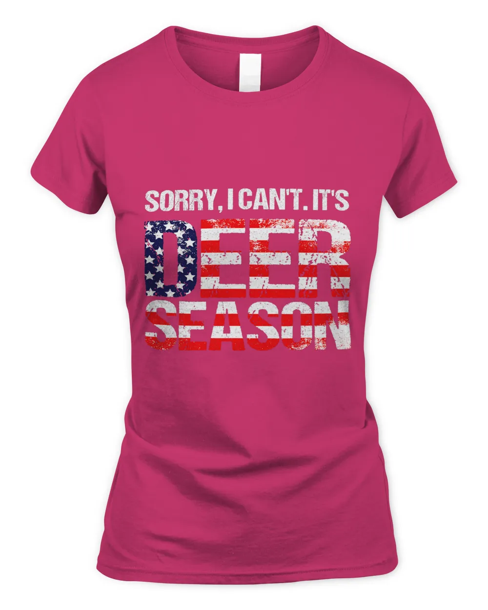 Deer Hunting Shirt American Flag Funny Saying Deer Season