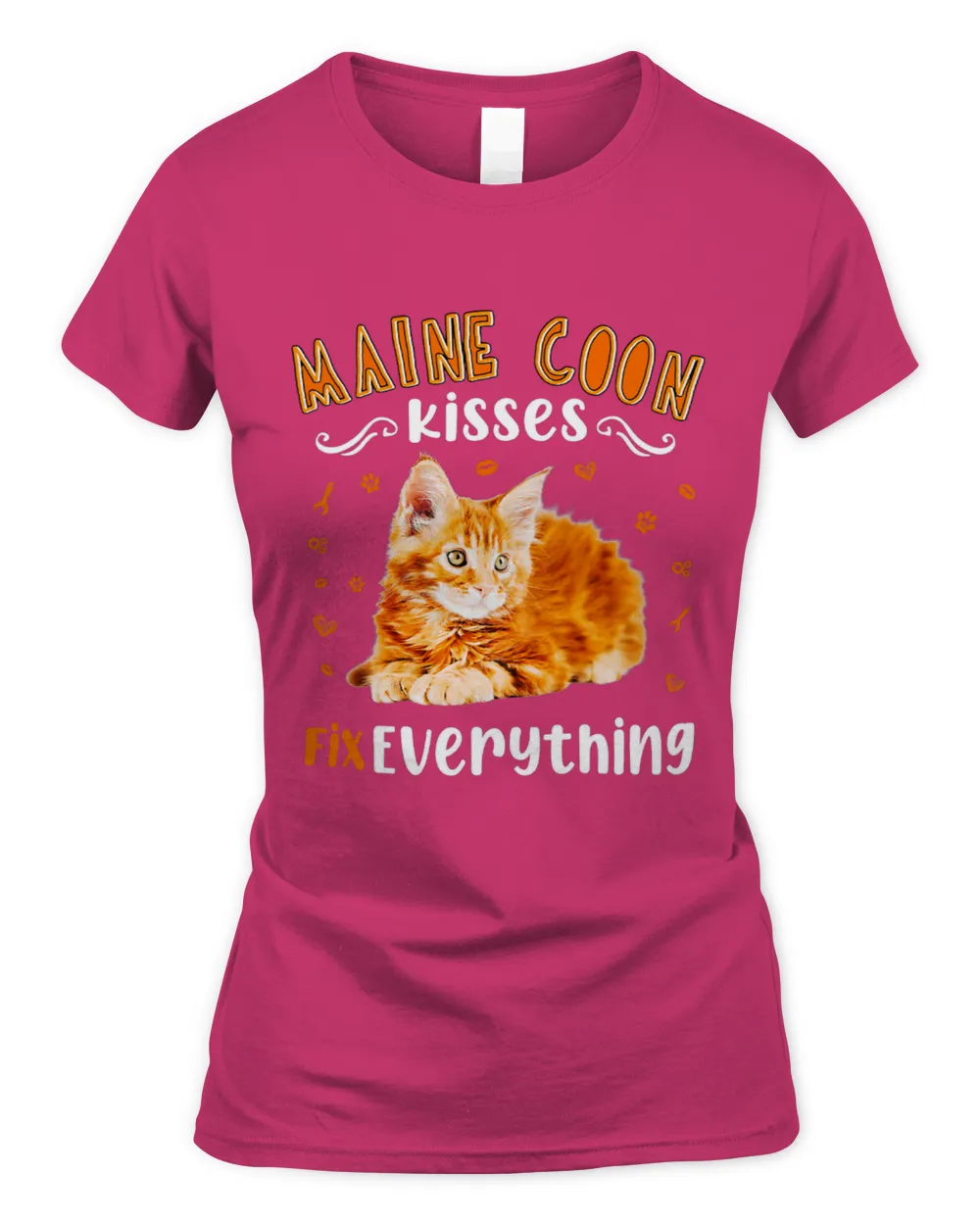 Maine Coon Kisses Fix Everything Cute Maine Coon Cat Lover