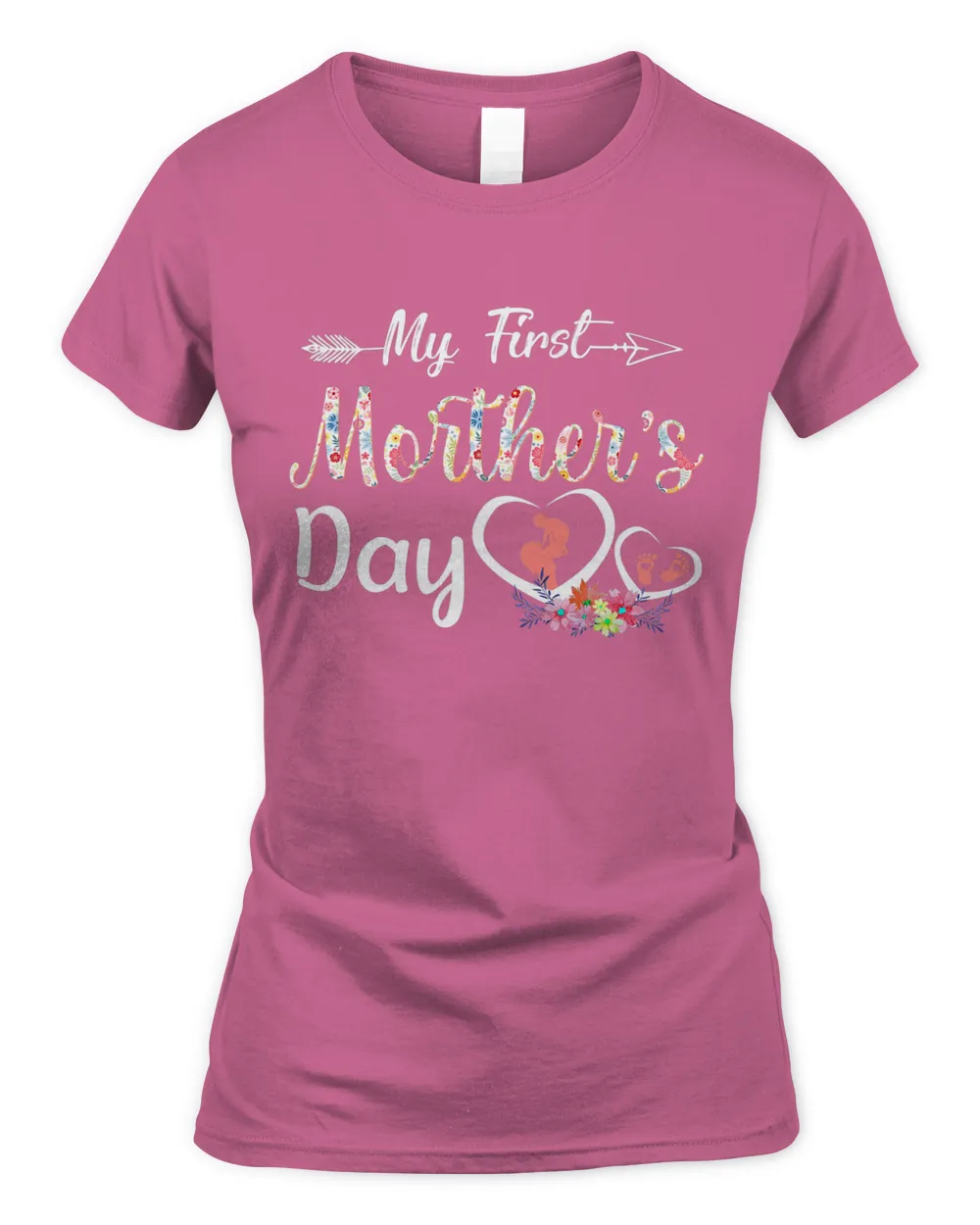 My First Mothers Day Pregnancy Announcement Mom to Be T-Shirt