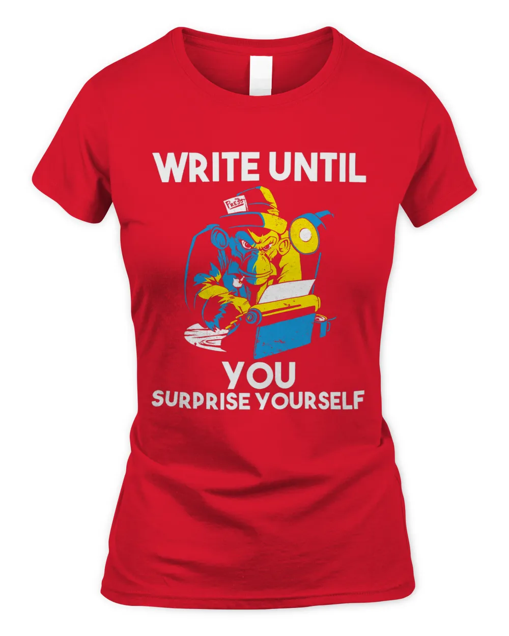 Write until you surprise yourself Author Saying 3