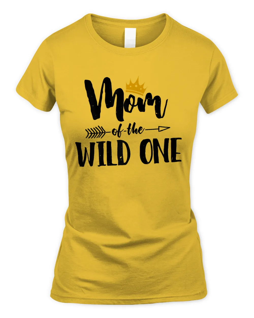Womens Mom of the Wild One humor Mothers day Gift for Mom T-Shirt