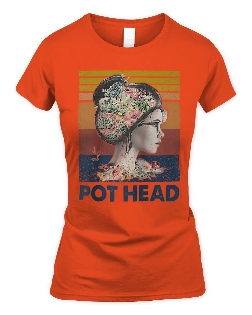 Pot head succulent