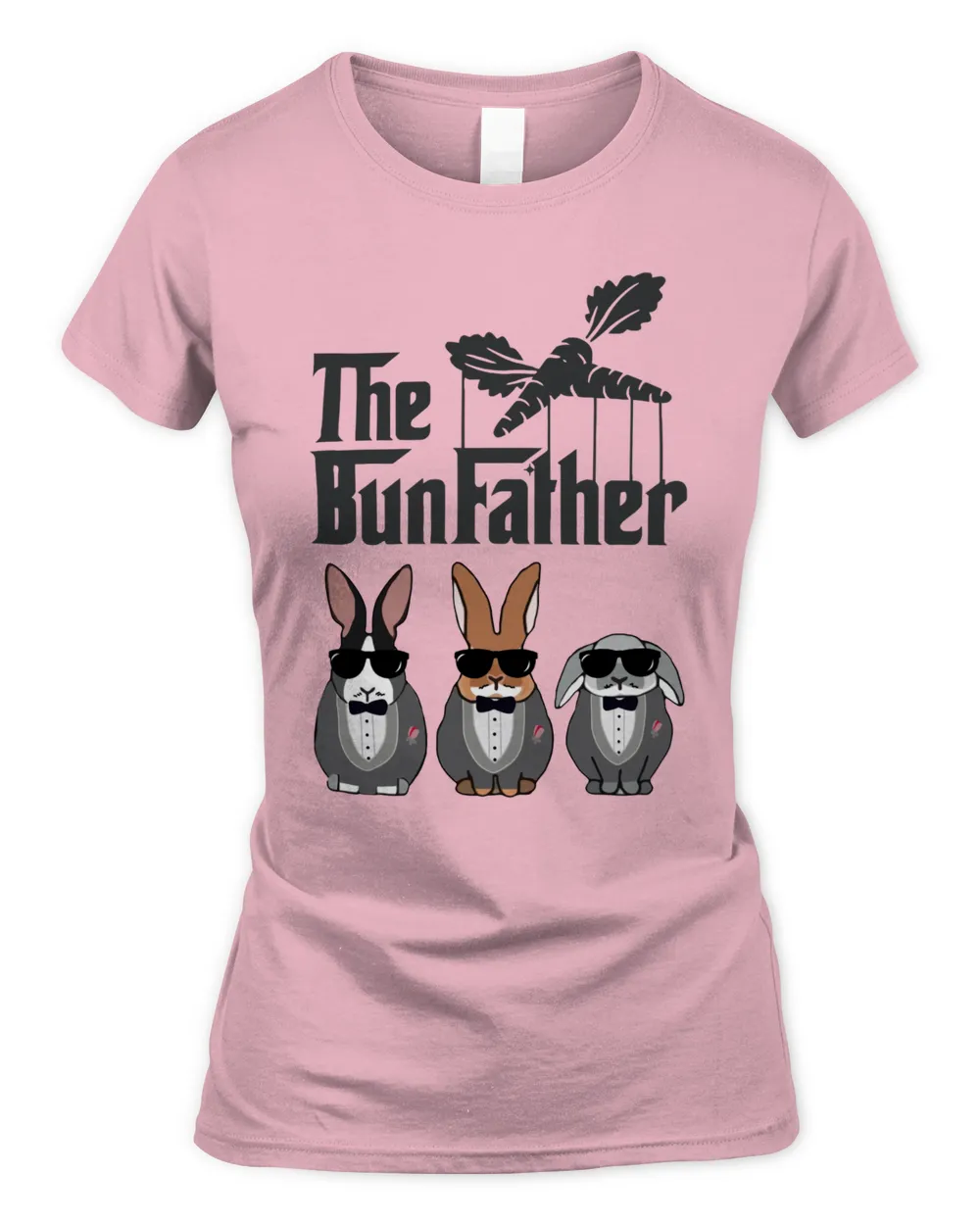 The Bunfather Women's Standard T-Shirt light-pink s