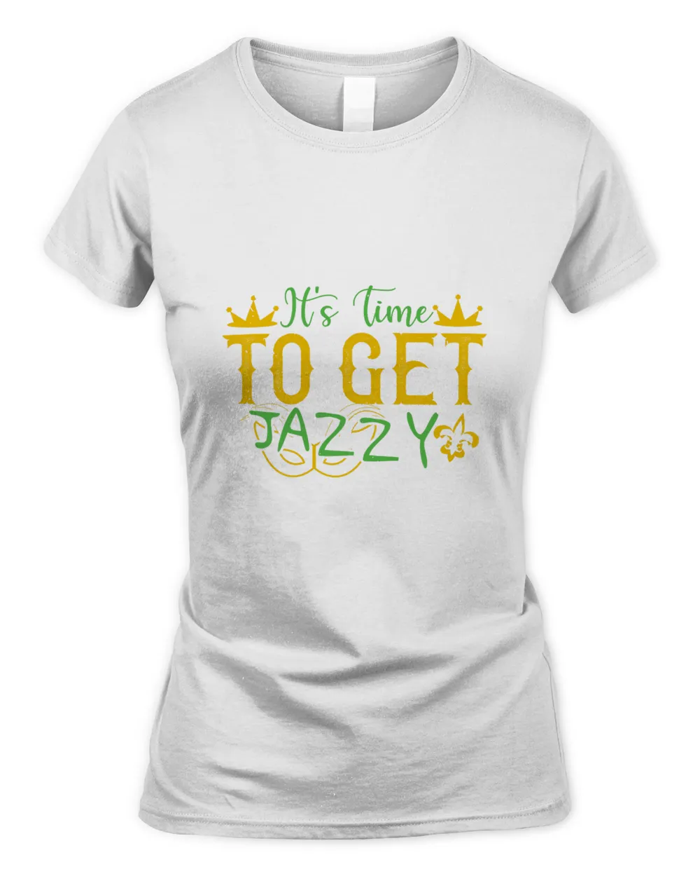 It's time to get jazzy-01 Women's Standard T-Shirt white s