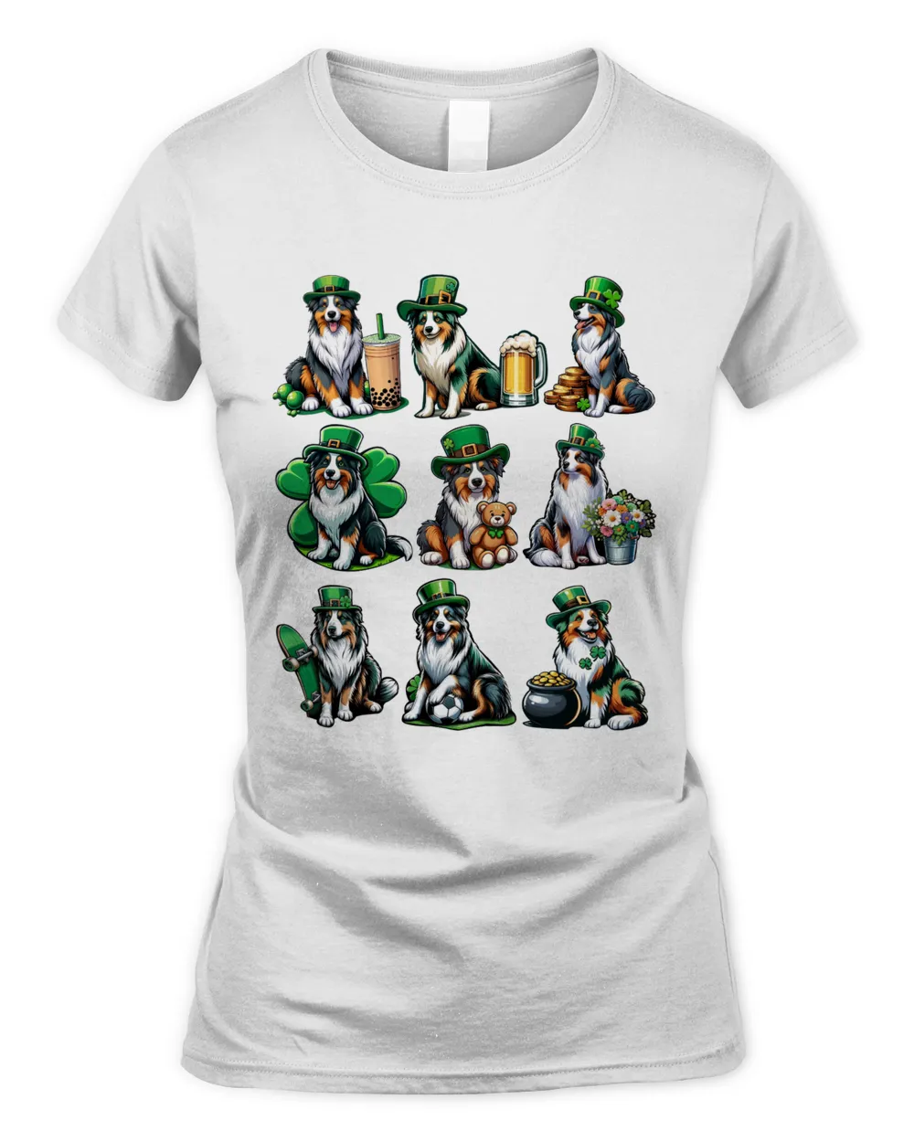 Australian Shepherds Collection St. Patrick's Day