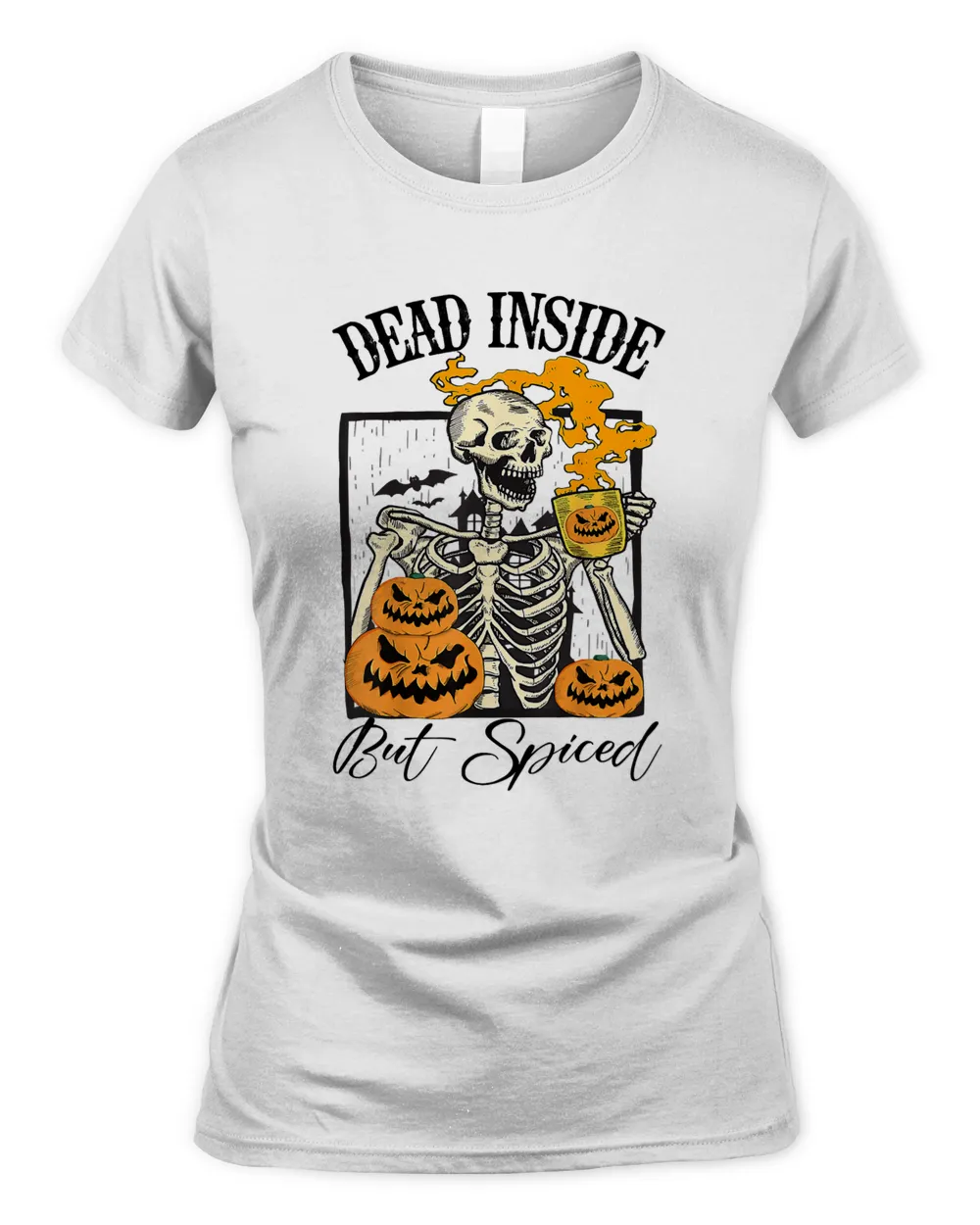 Halloween Spooky Pumpkin Latte Spice Dead Inside But Spiced185