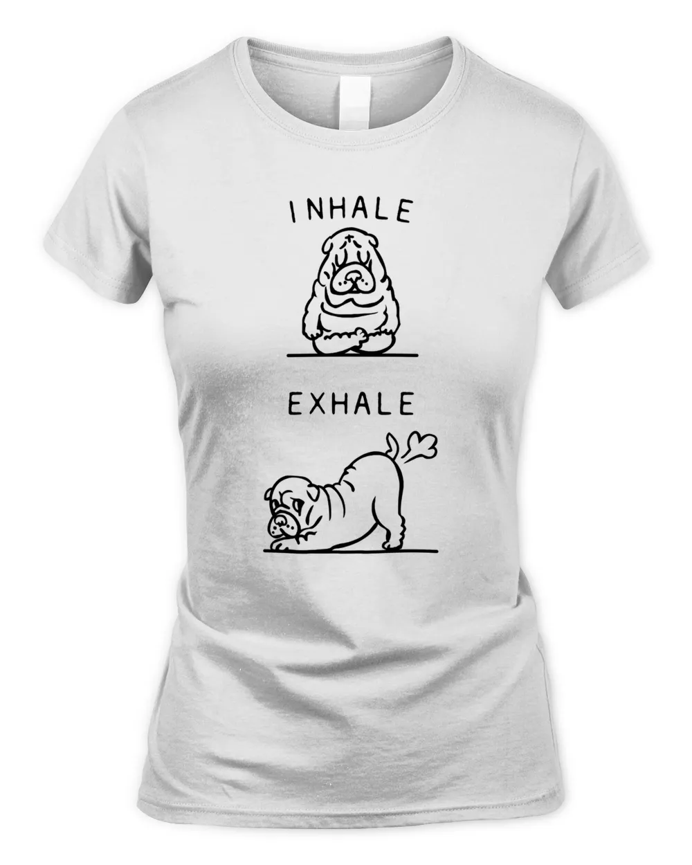 Shar Pei Inhale Exhale