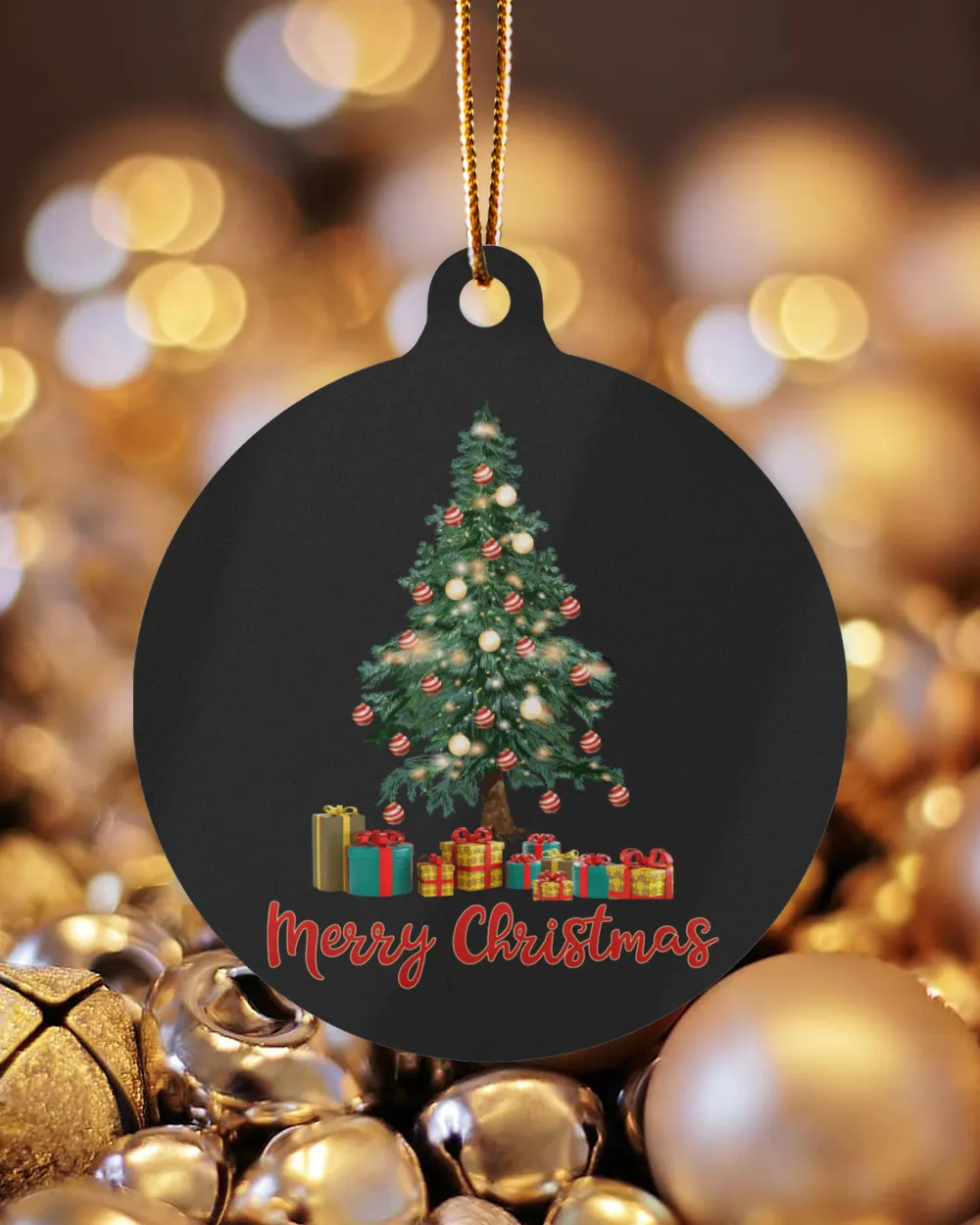 Merry Christmas Ornament - Dove Box, christmas tree balls gift box