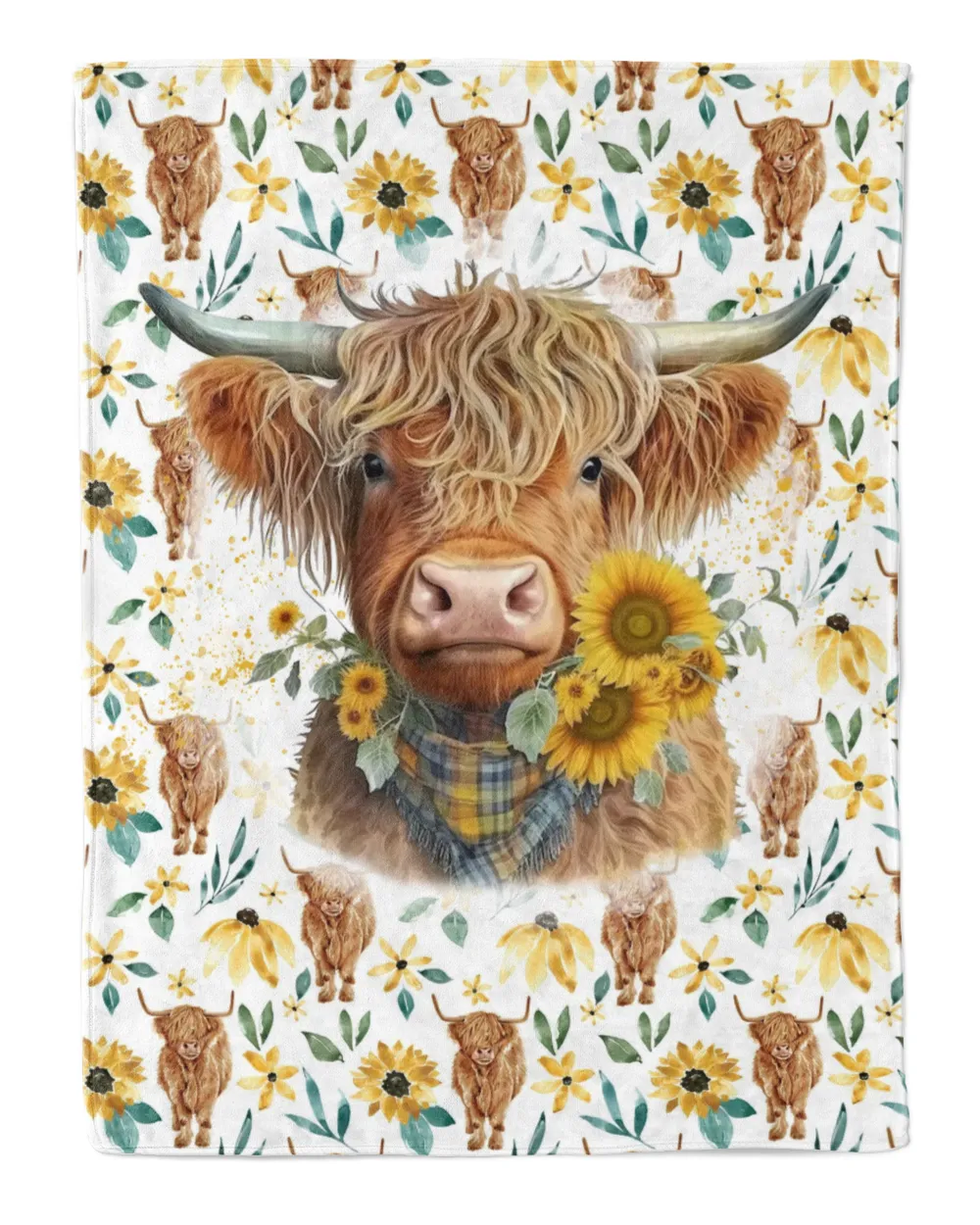 Cow Sunflower