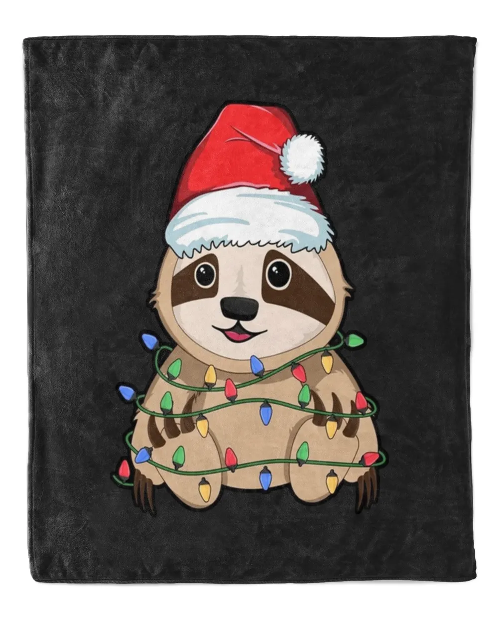 Sloth Christmas Tree Lights