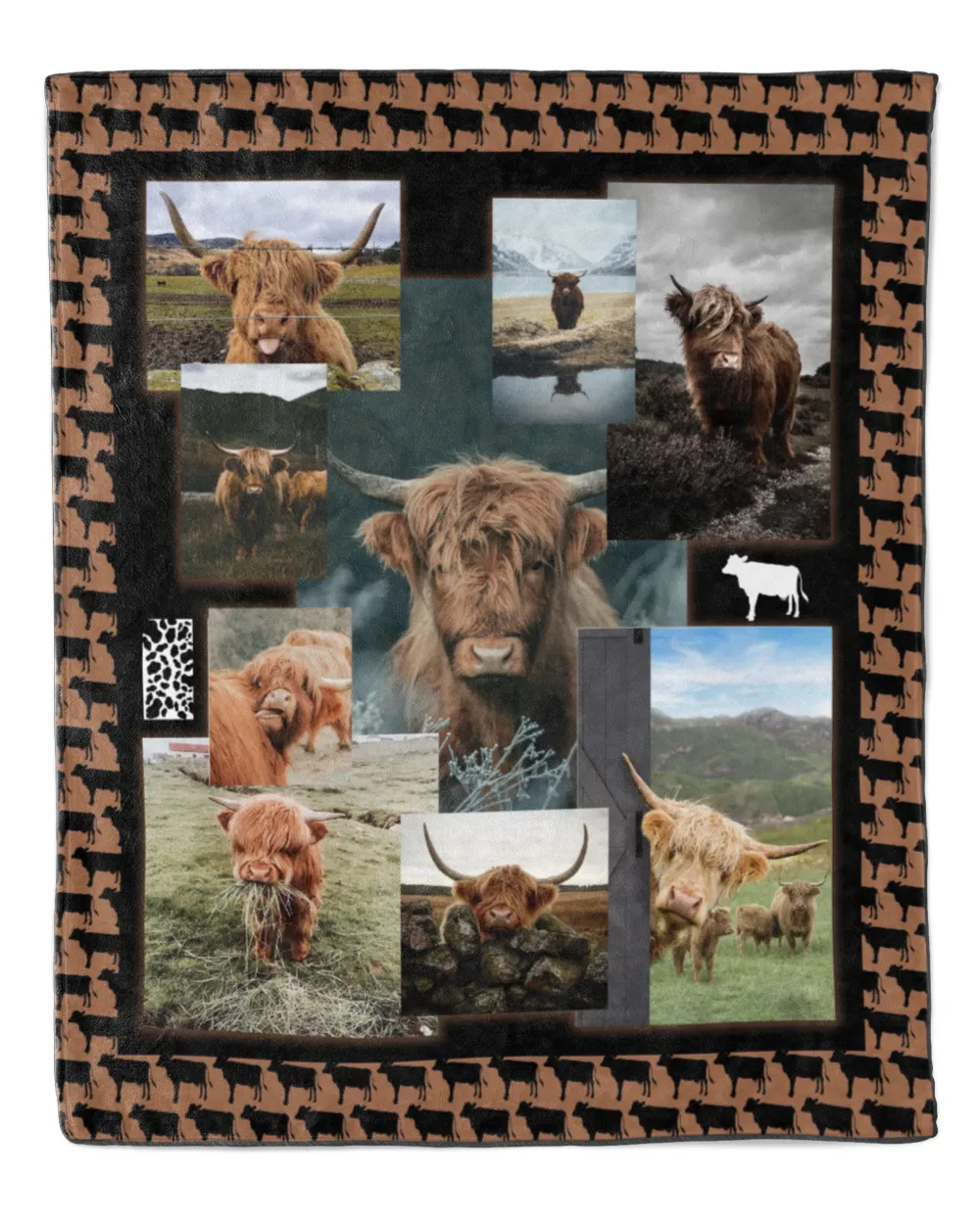 Cow  Blanket - Quilt