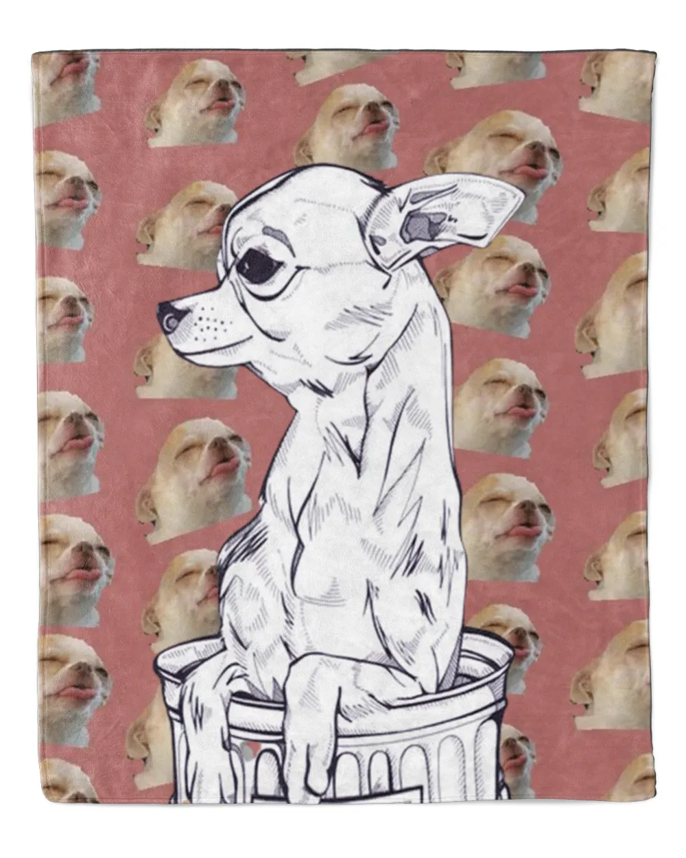 Chihuahua  Blanket - Quilt