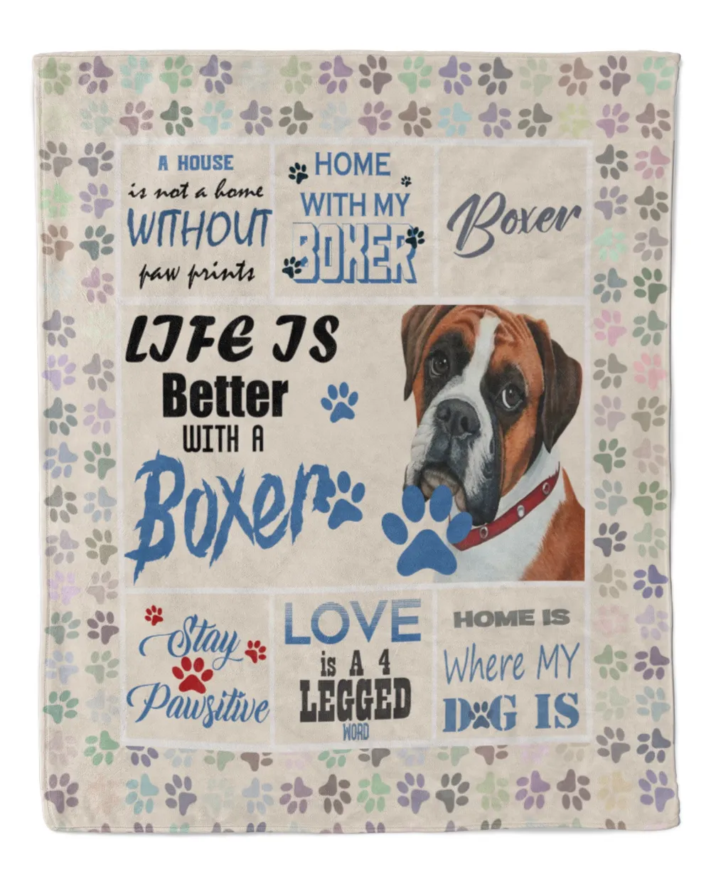 Boxer  Blanket - Quilt