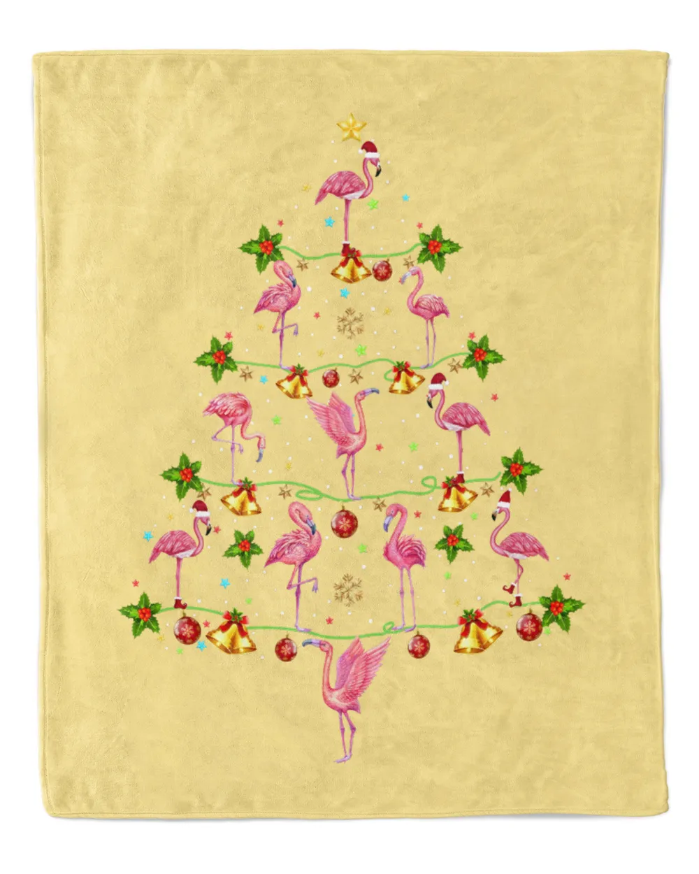 Flamingo Christmas Tree