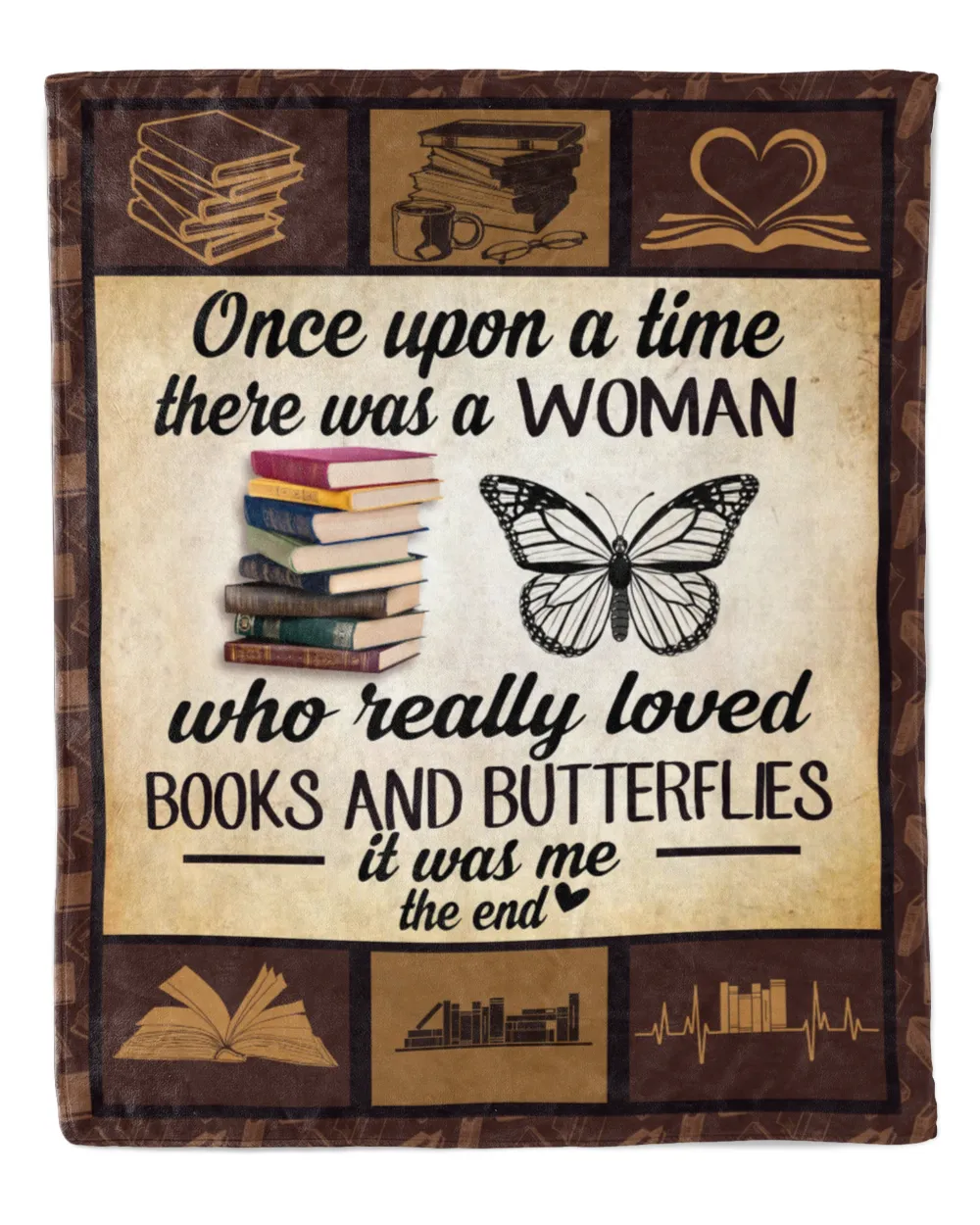 Once upon a time -  books and butterflies