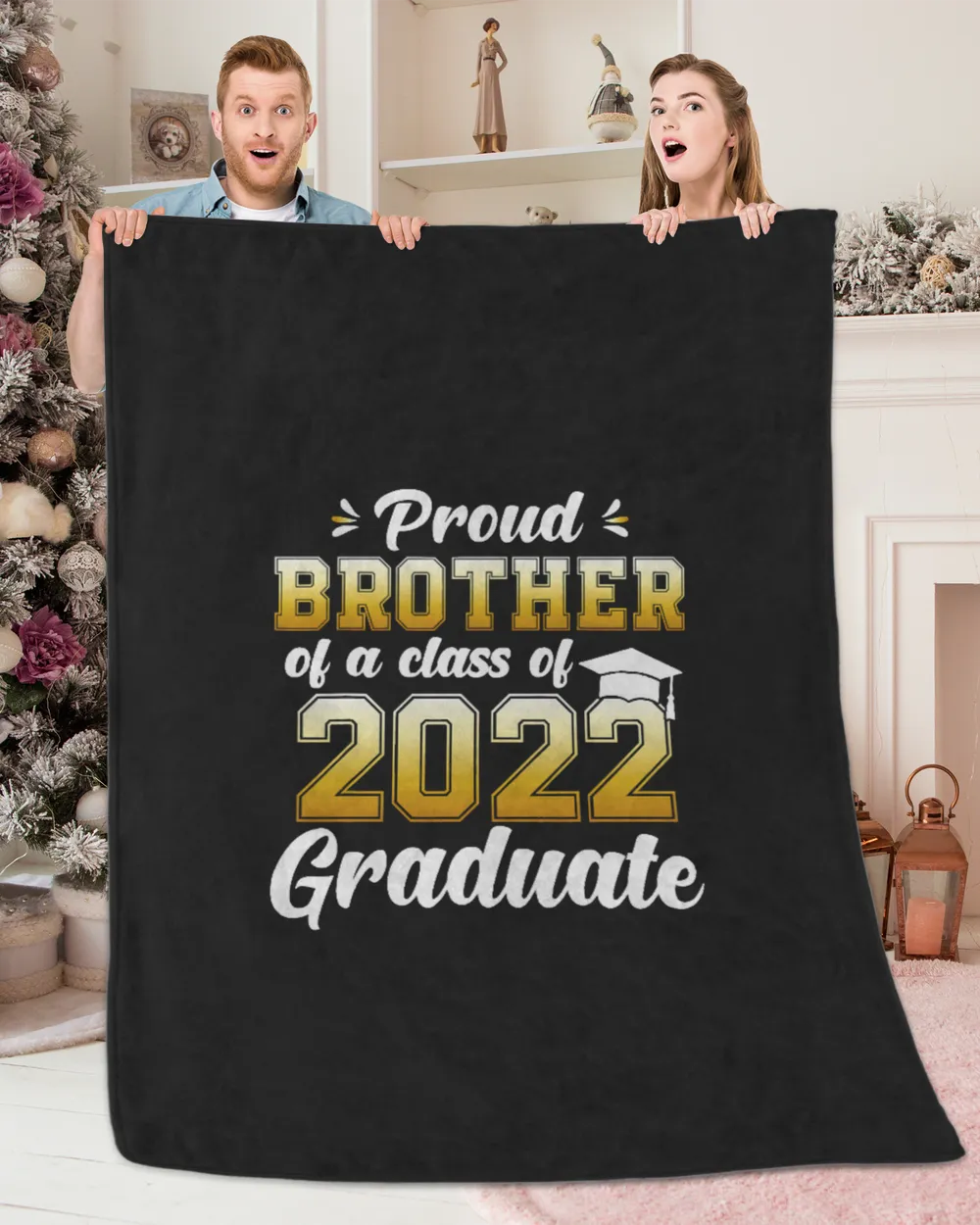 Proud Brother of a Class of 2022 Graduate Shirt Senior 22 T-Shirt