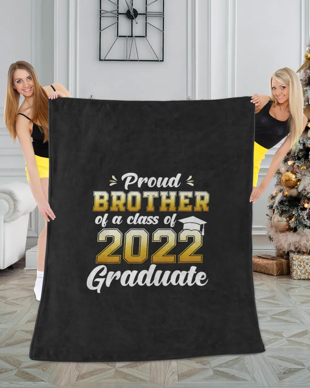 Proud Brother of a Class of 2022 Graduate Shirt Senior 22 T-Shirt