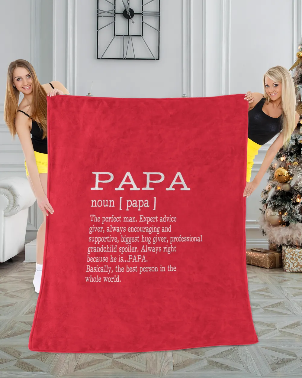 Papa Definition Grandpa Father's Day Gifts - Men T-Shirt