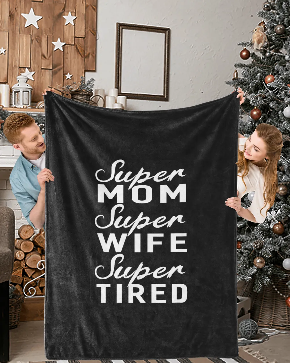 Super Mom Super Wife Super Tired Women Great Gifts T-shirt