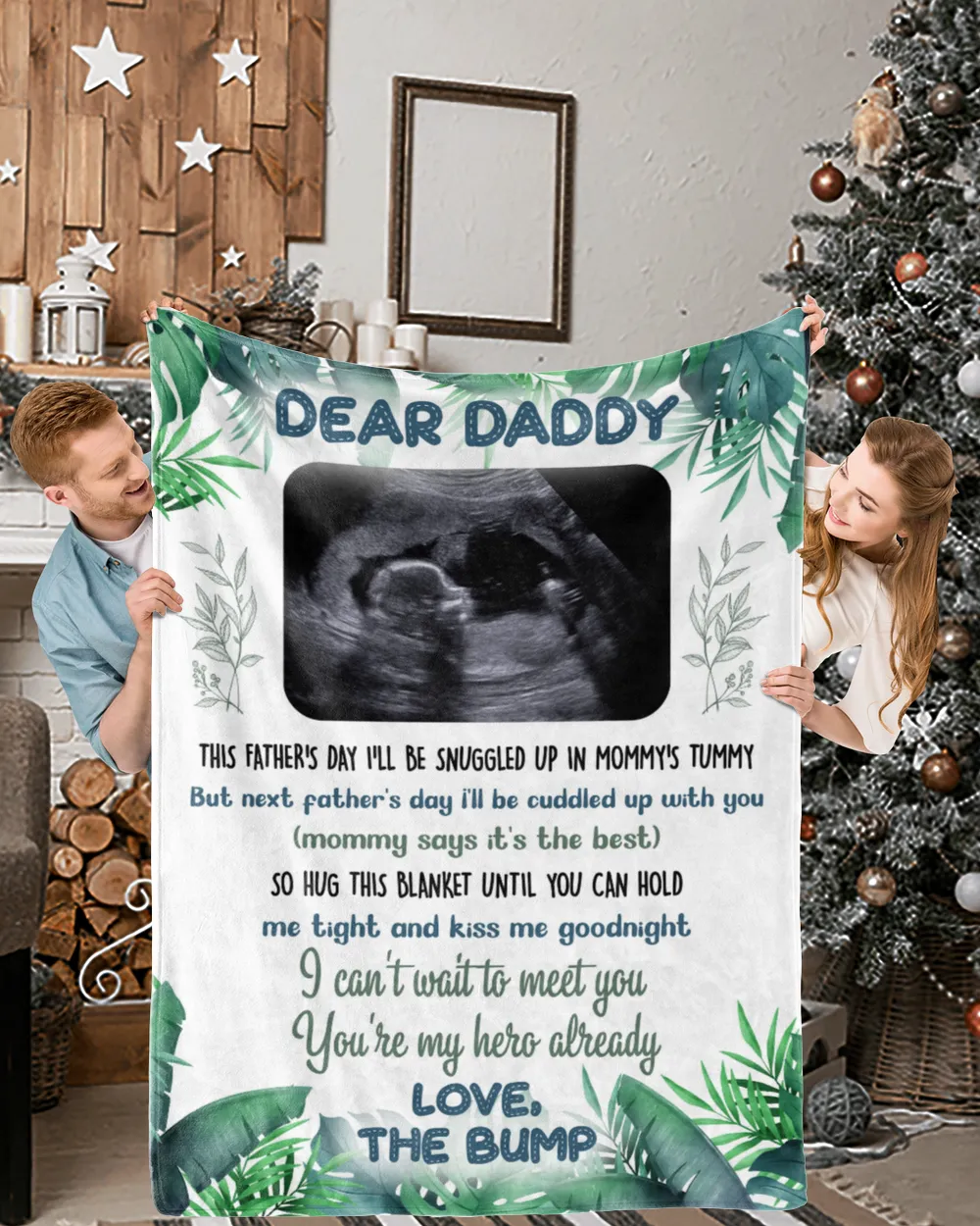 Dear Daddy You're My Hero Already Blanket