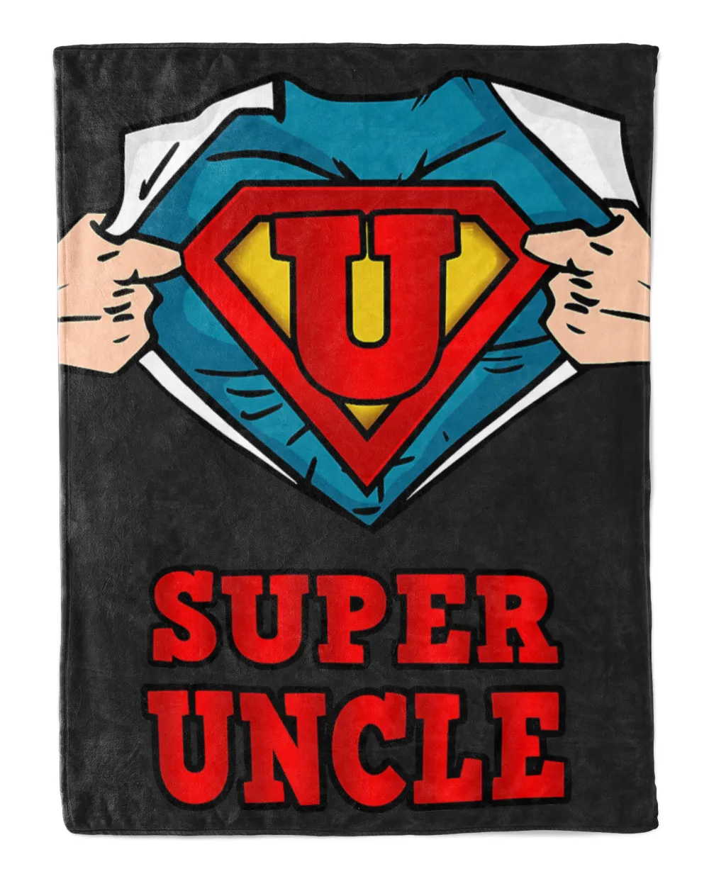 Super uncle Superhero Shirt - Great gift from niece and neph