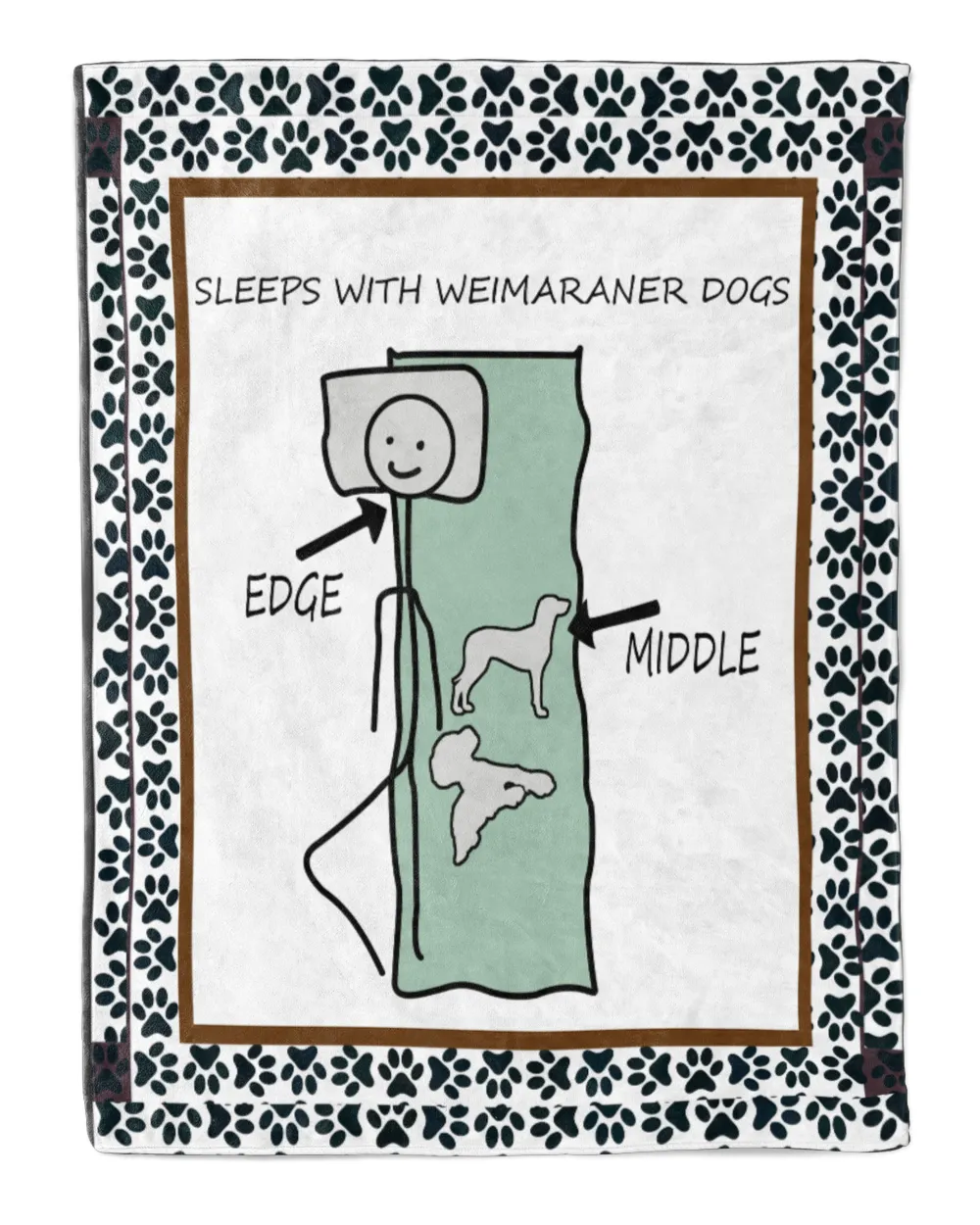 Weimaraner  Blanket - Quilt