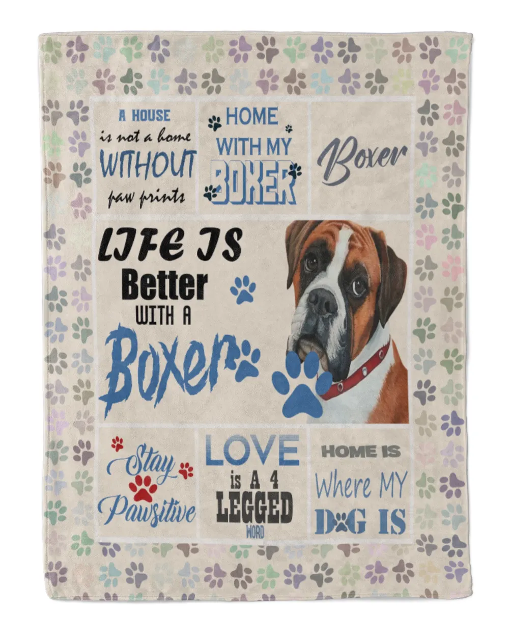 Boxer  Blanket - Quilt